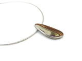 FreeForm Jasper Silver Necklace | KimyaJoyas