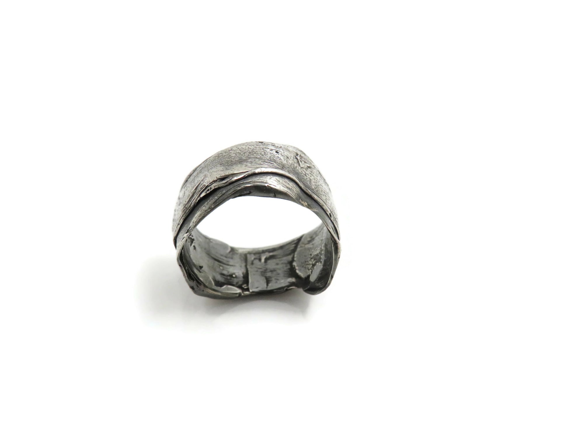 Organic Silver Ring