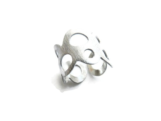 Owl Ring, Solid Silver Ring, Animal Ring,Wise Ring, Artistic Ring, Sil –  Adina Stone Jewelry