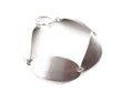 Brushed silver bracelet - KimyaJoyas