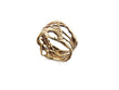 Organic Bronze Adjustable Ring - Natural Jewelry | KimyaJoyas