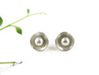 Pearl Silver Stud Earrings -  KimyaJoyas